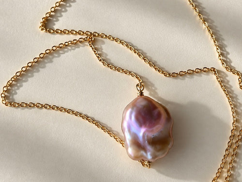 AURA Baroque Pearl Necklace