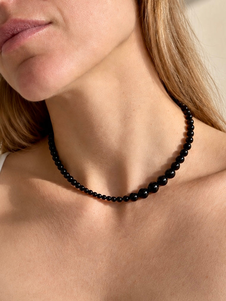 Nyx - Black Onyx Necklace