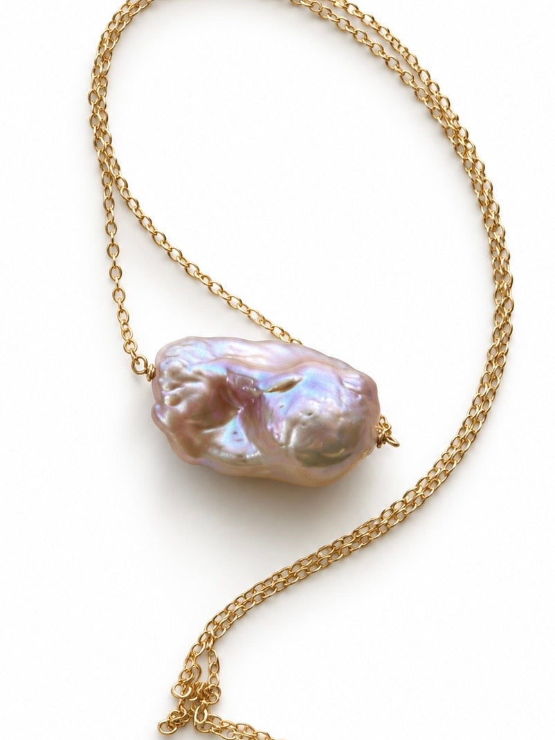 AURA Baroque Pearl Necklace